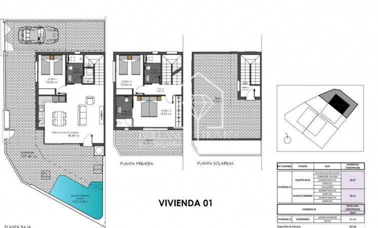 New Build - Townhouse - Pilar de la Horadada