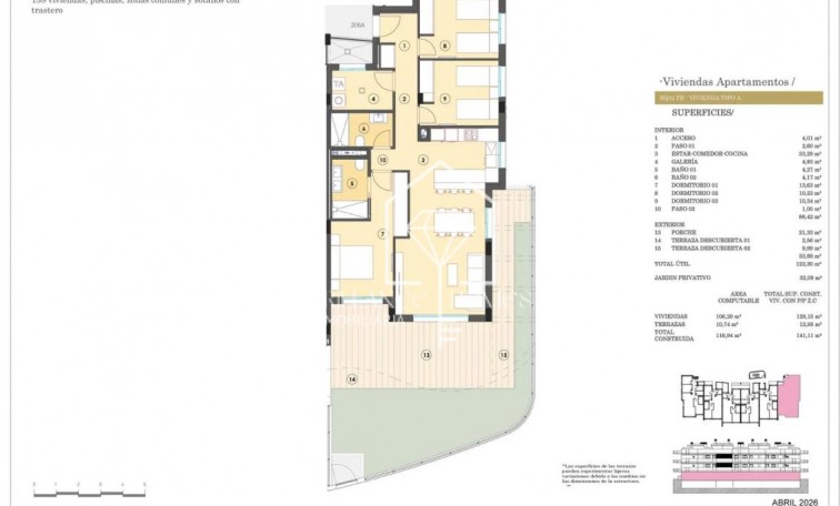 Nouvelle construction - Appartement / flat - Finestrat