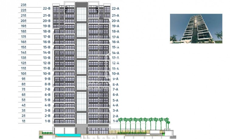 Nouvelle construction - Appartement / flat - Benidorm