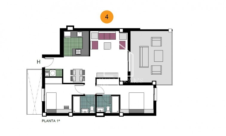 Nowa konstrukcja - Apartment/mieszkanie - Pilar de la Horadada