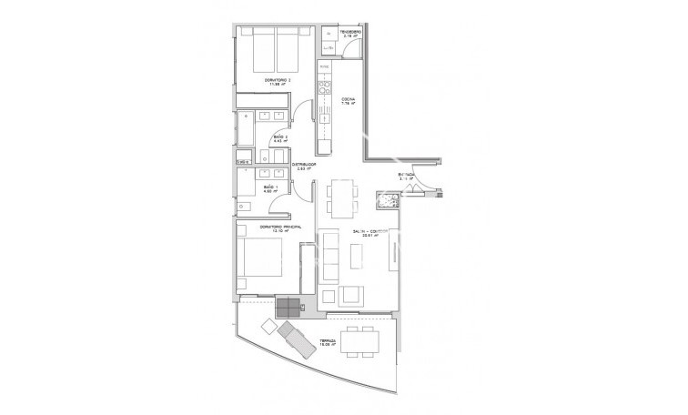 New Build - Wohnung - Benidorm - Zona de Poniente