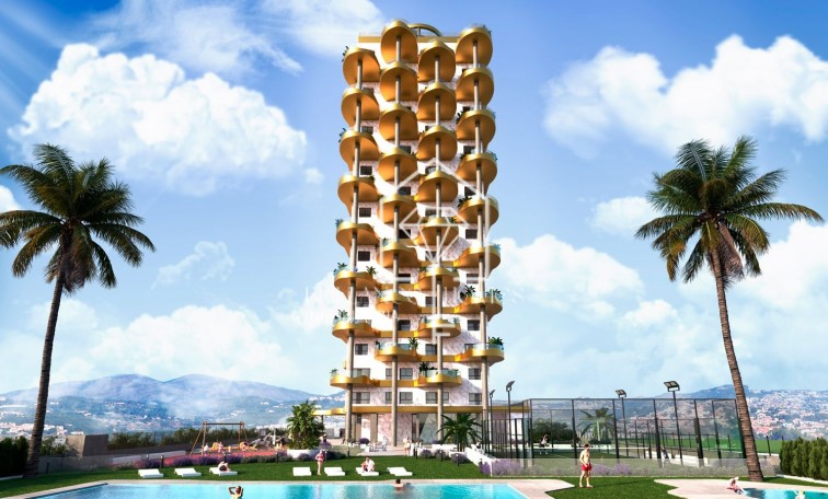 New Build - Apartment / flat - Calpe - Playa del Cantal Roig