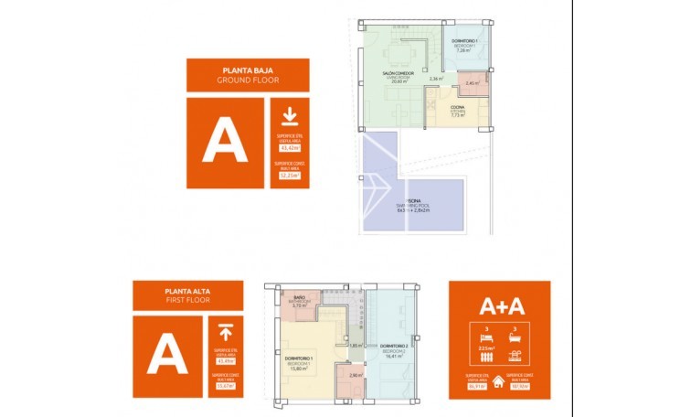 Nowa konstrukcja - Terraced houses - Gran Alacant