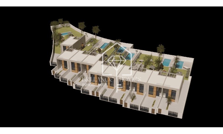 Nowa konstrukcja - Terraced houses - Alfaz del Pí