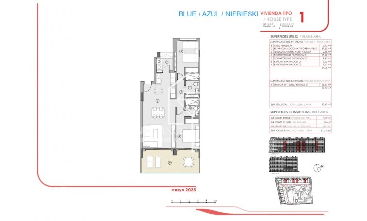 Nouvelle construction - Flats - Torrevieja - 03189