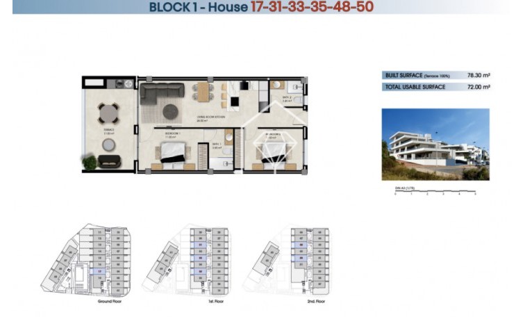 Nouvelle construction - Flats - The Marina - 03008