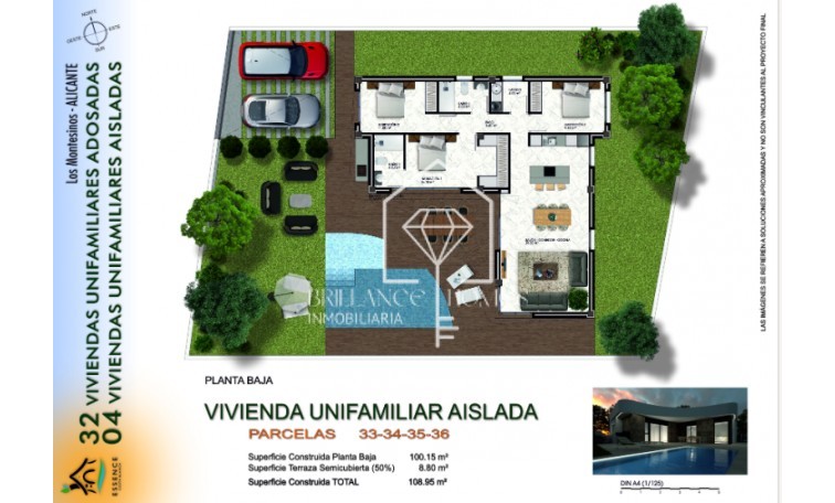 Obra nueva - Villas - Los Montesinos - 03187