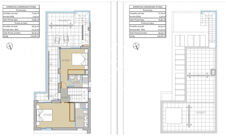 Obra nueva - Villas - Pilar de la Horadada - 03191