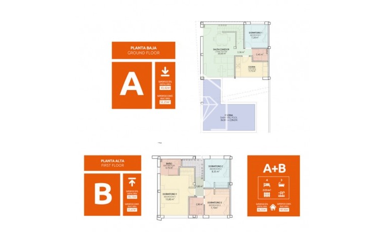 Nowa konstrukcja - Terraced houses - Gran Alacant