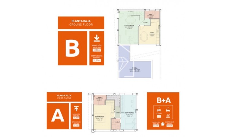 Nowa konstrukcja - Terraced houses - Gran Alacant