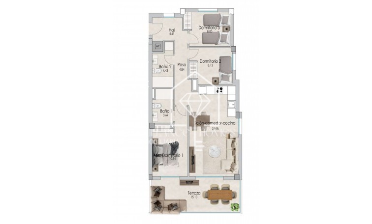 Obra nueva - Flats - Santa Pola - 03130