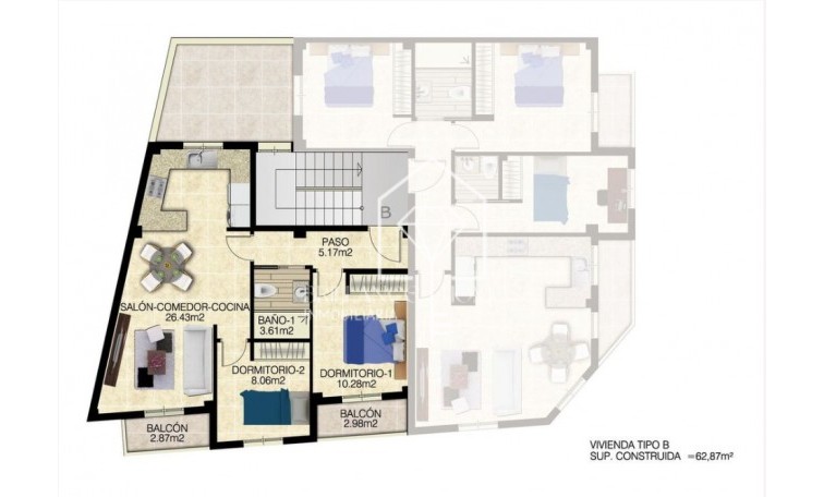 Nouvelle construction - Flats - Jacarilla