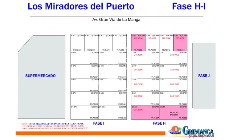 Obra nueva - Flats - La Manga del Mar Menor - 30380