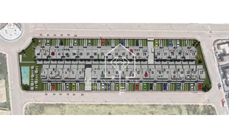 Nowa konstrukcja - Terraced houses - Callosa De Segura